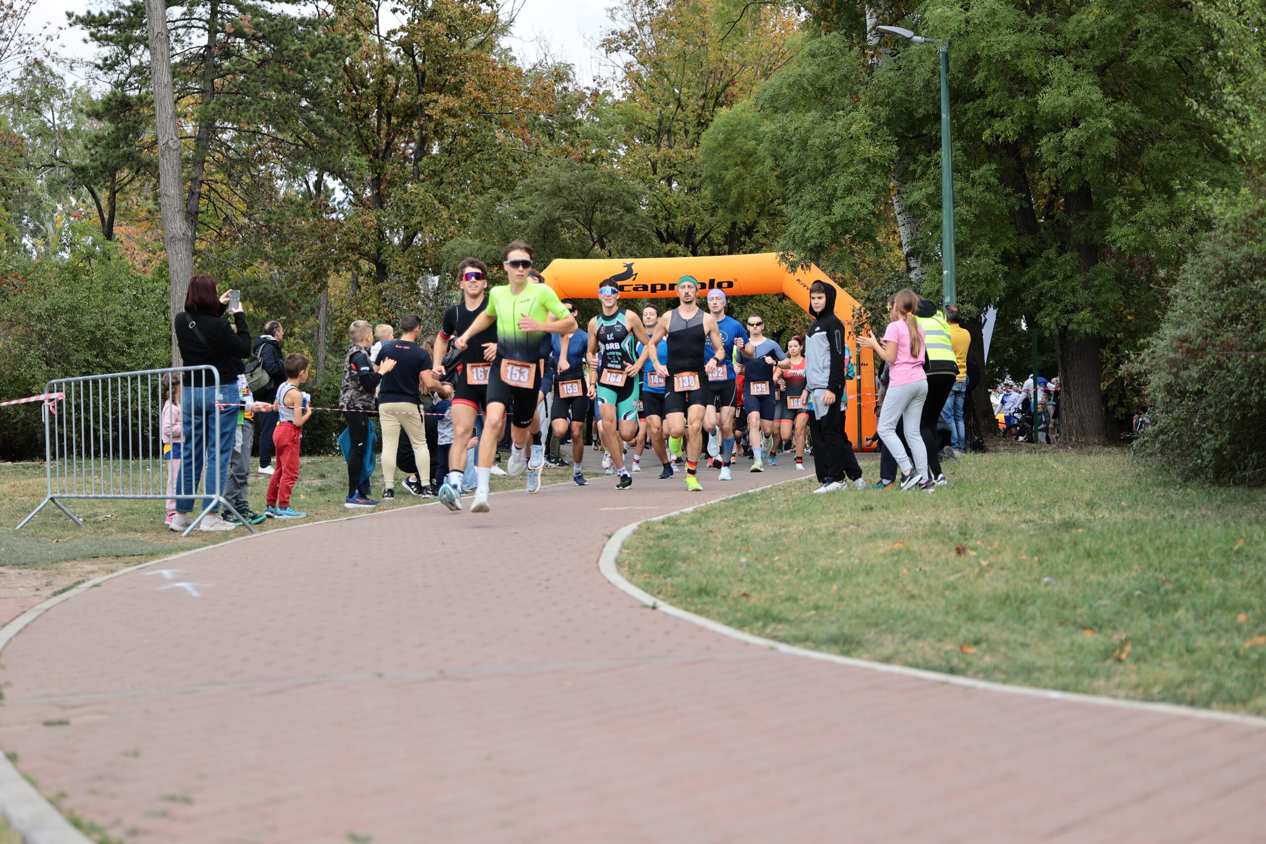 palic lake duathlon start trcanje